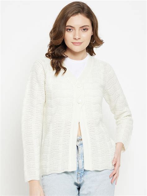 affordable off white cardigan under $50